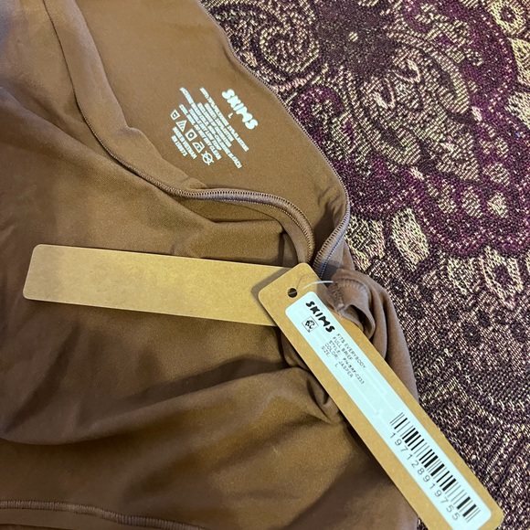 2 Skims NWT XL Full Brief Panties Black & Brown - Picture 3 of 5